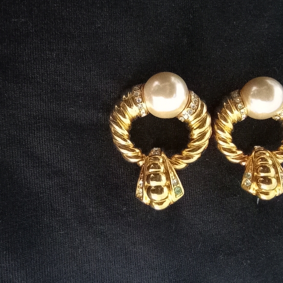 KJL vintage Earrings - Picture 3 of 8